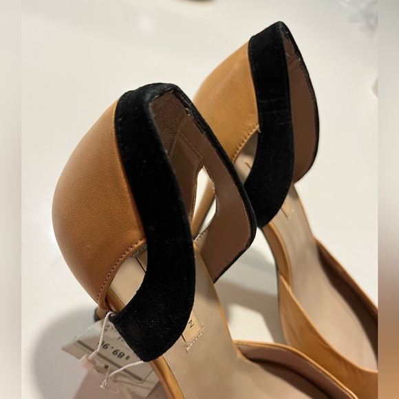 Zara Spring/Summer 2013 Nude Slip On Heels NWT Size 37 - Picture 8 of 8